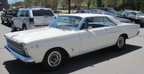 1966 ford galaxie 500 2dr hardtop all original 52,249 miles original paint nice