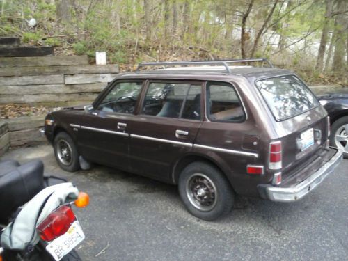 1977 honda cvcc 1.5 liter 4 door wagon