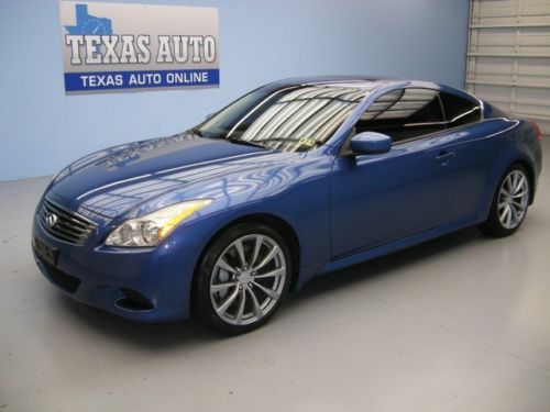 We finance!!!  2008 infiniti g37 sport roof heated leather xenon bose texas auto