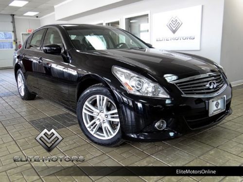 12 infiniti g37x awd navi gps xenons 1-owner