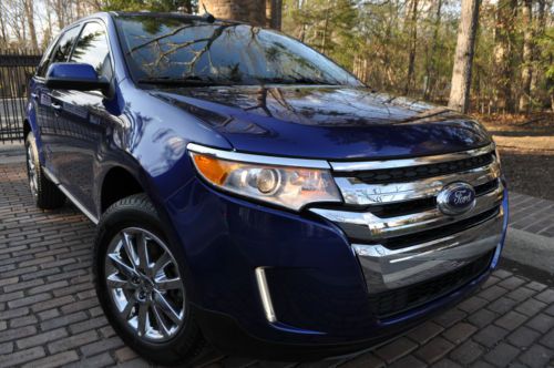 2014 edge limited awd.no reserve.leather/navi/heat/chromes/camera/sensors/sharp!