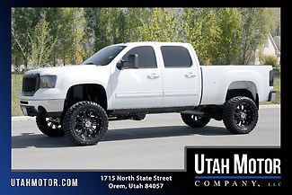 2009 gmc sierra 2500hd slt crew cab 6.6l duramax turbo diesel 4x4 nav leather