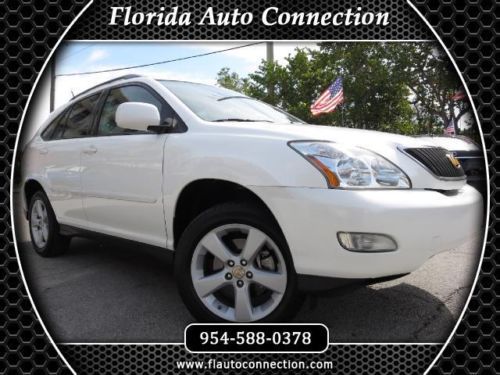 07 lexus rx 350 leather sunroof extra clean carfax luxury wood trim 06 08 rx350