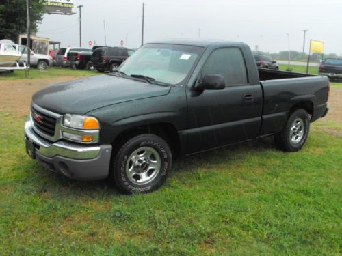 2004 gmc sierra 1500 wt standard cab pickup 2-door 4.3l