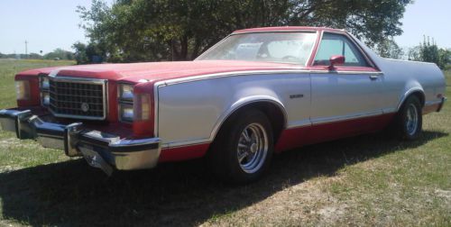 1979 ford ranchero 500 standard cab pickup 2-door 5.0l