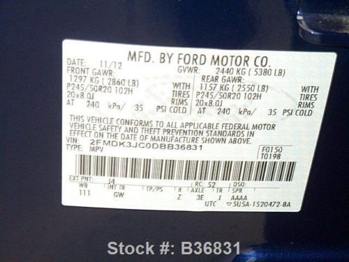 2013 FORD EDGE SEL HEATED LEATHER NAV REAR CAM 20'S 12K TEXAS DIRECT AUTO, US $27,980.00, image 11