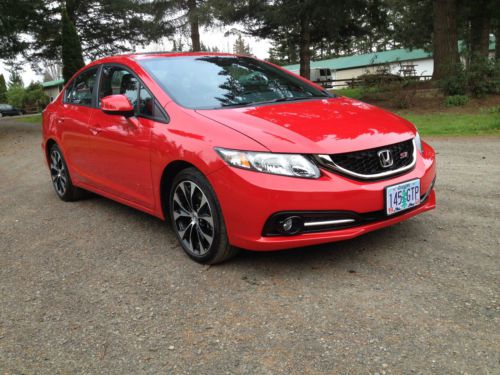 2013 honda civic si sedan 4-door 2.4l