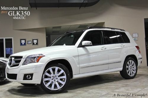 2011 mercedes benz glk350 4-matic navigation heated seats panoramic roof 1owner