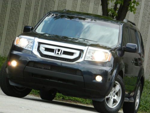 2011 honda pilot ex-l 4-wd lthr heated seats  backup camera bluetooth sunroof