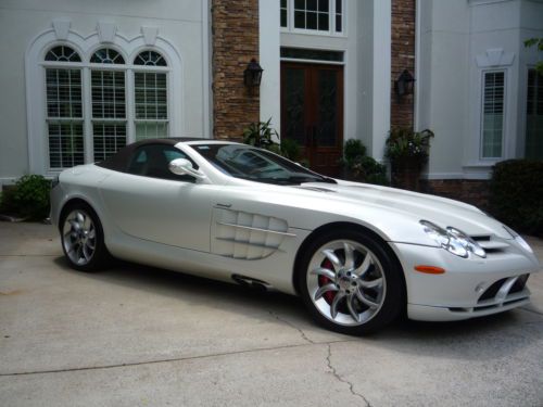 2008 mercedes-benz slr mclaren convertible--mint cond! only 1730 miles!