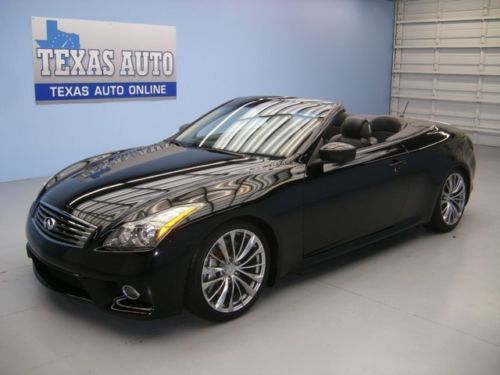 We finance!!!  2011 infiniti g37 s sport convertible nav heated seats texas auto