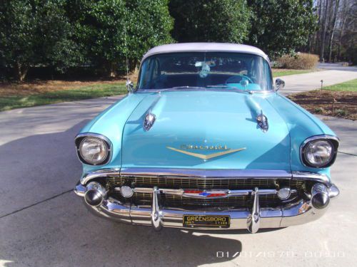 1957 chevrolet bel air 2-door post 4.6l