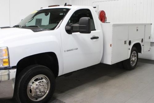 Used 08 Chevy 3500HD Regular Cab Dual Rear Wheel Utility Box Air Compressor V8, US $22,990.00, image 5