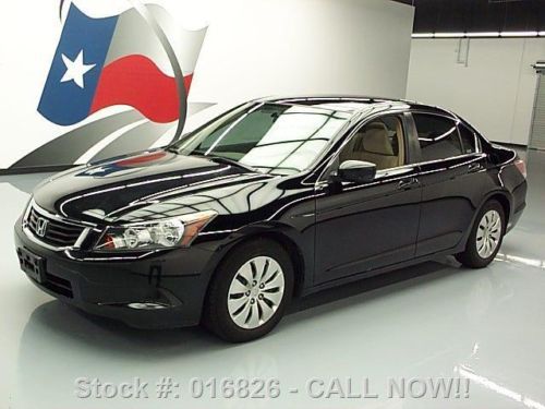 2009 honda accord lx sedan cd audio cruise control 59k texas direct auto