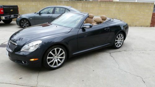 2007 lexus sc430 45k miles convertible, one owner rebuilt title