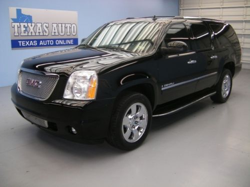 We finance!!!  2009 gmc yukon xl denali awd roof nav heated leather texas auto