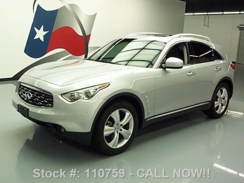 2011 infiniti fx35 deluxe touring sunroof nav 20&#039;s 56k texas direct auto