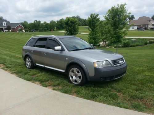 2001 audi allroad! silver! twin turbo! all wheel drive.