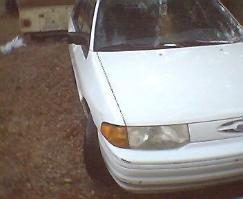 1995 ford escort lx wagon 4-door 1.9l white