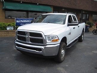 2011 ram 3500  4x4 crew cab 6.7cummins. diesel. white automatic pwr window&amp;locks