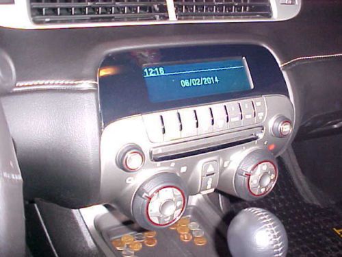 2012 CHEVROLET **CAMARO** RS RED WITH BLACK CONVERTIBLE TOP MINT LOW MILAGE, image 4