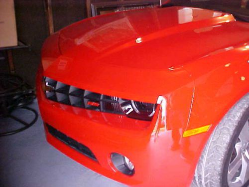 2012 CHEVROLET **CAMARO** RS RED WITH BLACK CONVERTIBLE TOP MINT LOW MILAGE, image 5