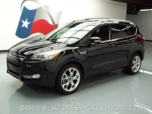 2013 ford escape titanium ecoboost htd leather nav 13k texas direct auto