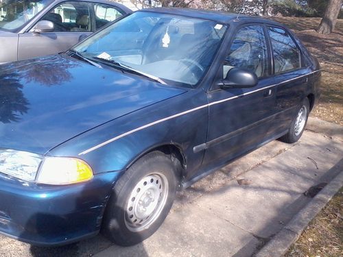 1995 honda civic dx sedan 4-door 1.5l