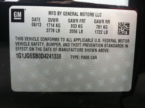 Sonic RS 2013 Chevrolet Sonic RS Hatchback 4-Door 1.4L Turbo Auto 5 Yr Warranty, image 17