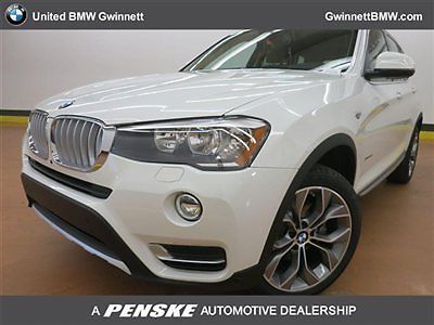 Xdrive28i new 4 dr suv automatic gasoline 2.0l twinpower turbo in-l alpine wht