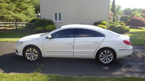 2010 volkswagen cc sport sedan only 32k miles white auto 4 cyl- 2.0 turbocharged