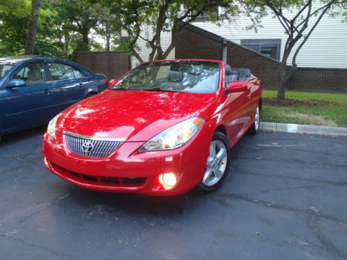 2006 toyota solara sle v6 convertible, a/c, heated leather, mint! very clean!!!