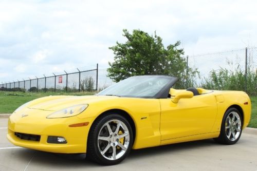 2009 chevrolet corvette convertible 2lt zhz pkg, auto, 500 made!