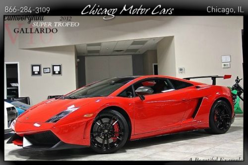 2012 lamborghini gallardo super trofeo stradale 71/150 produced nero noctis roof