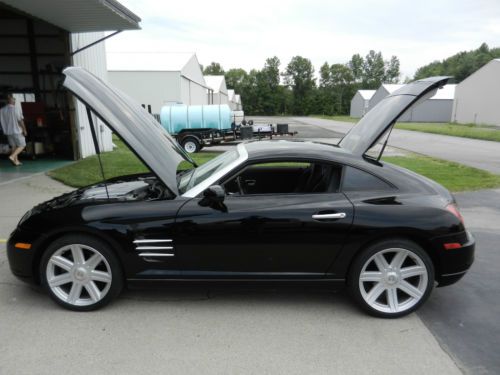 2004 chrysler crossfire (blk, v6, low miles)