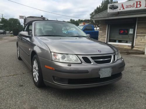 2004 saab 9-3 convertible no reserve!