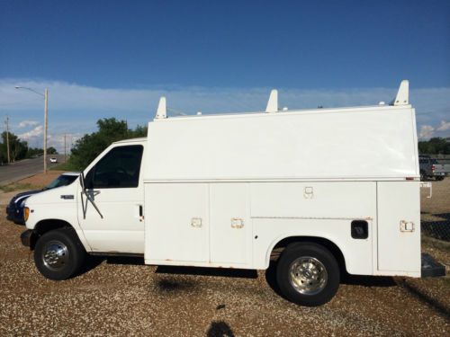 2002 ford e-3500 1 ton dually kuv utility van