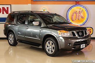 2009 nissan armada le, 84k miles, leather, nav, backup cam, 3rd row power fold