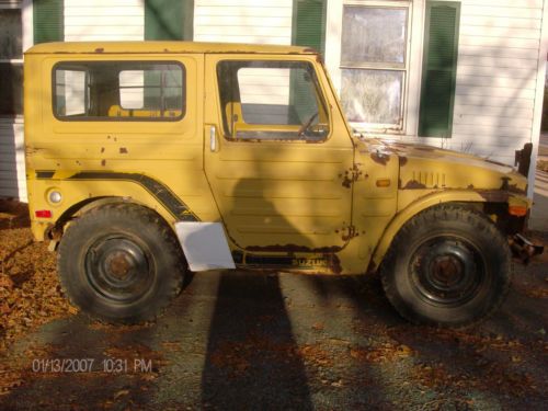 Suzuki : other: 1972 suzuki lj20v hardtop 4x4 not run 2 stroke 360 engine