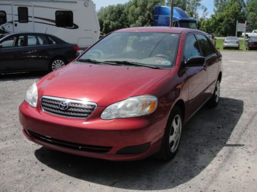 2008 08 toyota corolla ce sedan 4-door 71k hail damaged rebuilable project car