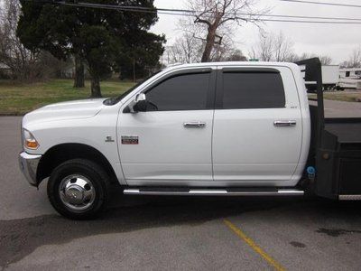 Ram 3500 slt crew cab 4wd 6.7 cummins turbo diesel 6 spd wil ro hauler bed sharp