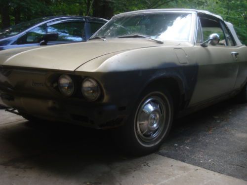 Chevrolete corvair convertible 1968 monza 140