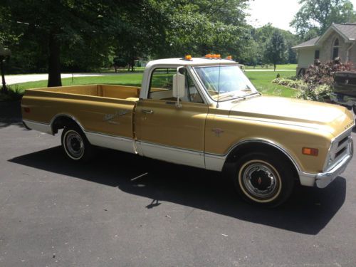 Original condition 1968 chevrolet c10 golden anniversary pickup truck 28,800 mi