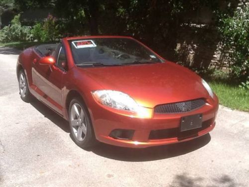 2009 mitsubishi eclipse spyder gs convertible 2-door 2.4l