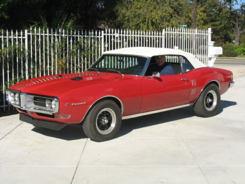 1968 pontiac firebird 400 convertible