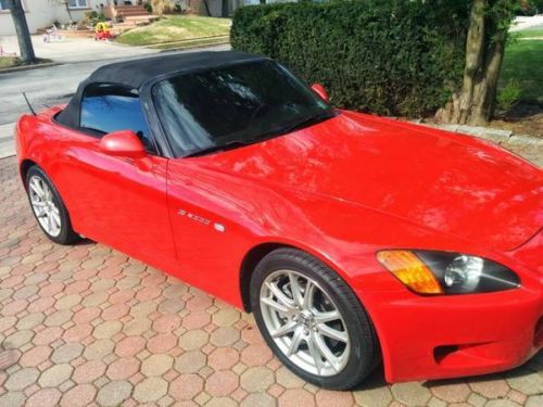 2002 honda s2000 convertible 6 speed manual