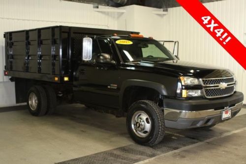 Used 05&#039; k3500turbo diesel, 4x4, dual rear wheels, landscaping dump body ready