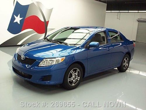 2010 toyota corolla le auto cd audio alloy wheels 63k texas direct auto