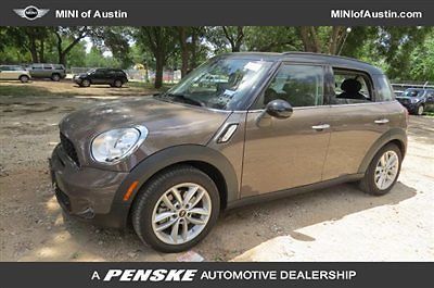 Fwd 4dr s mini cooper countryman s low miles sedan automatic gasoline 1.6l ohc 1