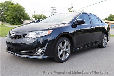 7-day *no reserve* &#039;12 camry v6 se sport auto roof leather back-up carfax xclean